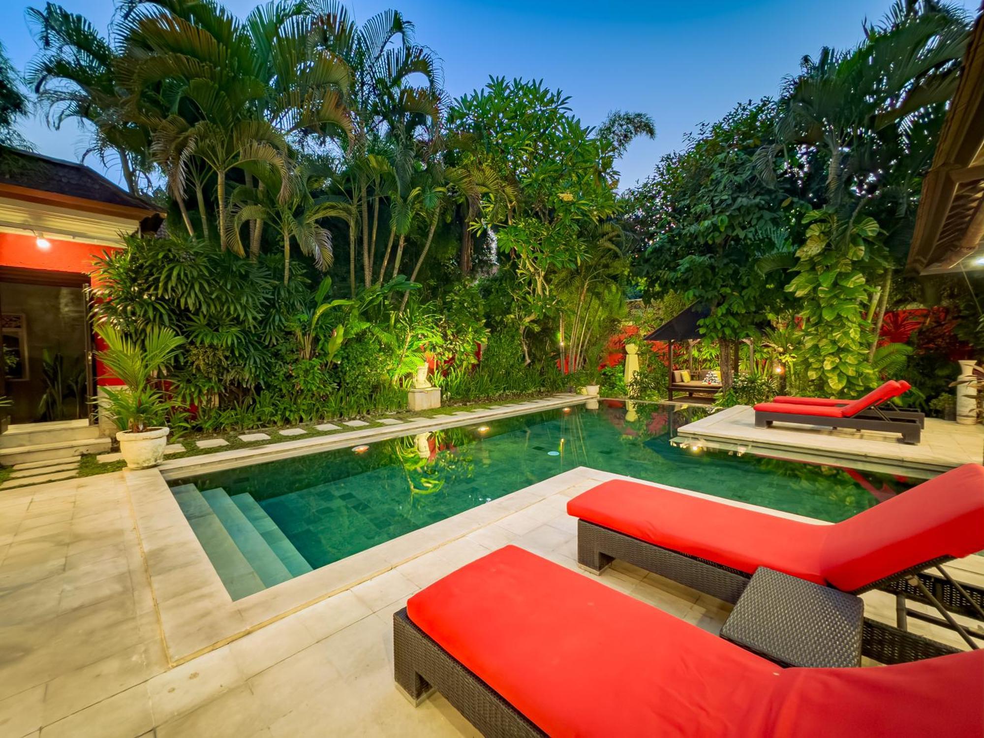 Villa Bugis Abimanyu Seminyak Rom bilde